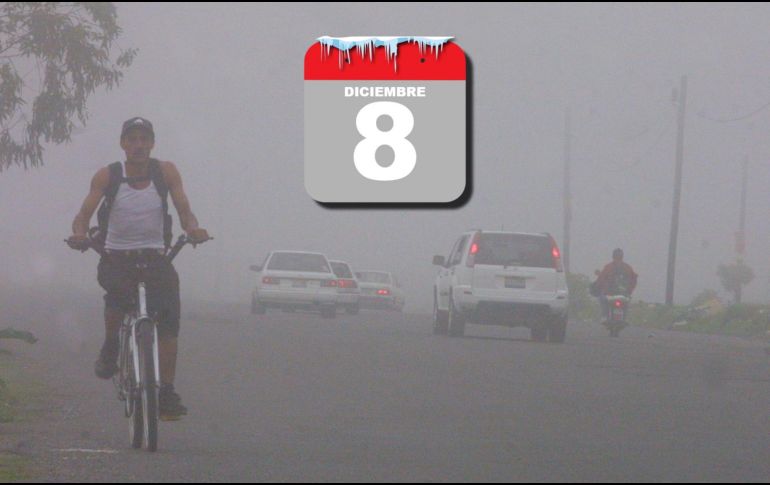 Guadalajara presentó niebla en varias zonas de la ciudad durante la mañana de este viernes. EL INFORMADOR / ARCHIVO