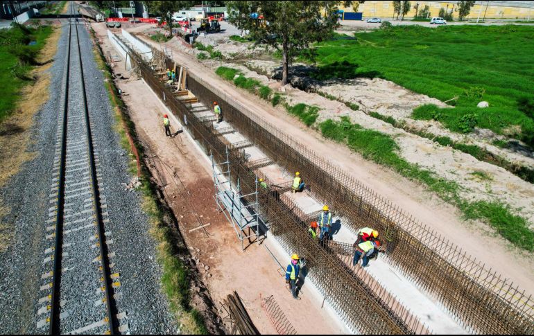 El gobierno estatal busca concluir el siguiente año la Línea 4 del Tren Ligero, que beneficiará a las personas que habitan en el sur de la Zona Metropolitana de Guadalajara. EL INFORMADOR/A. Navarro