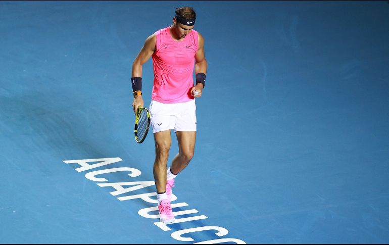 Rafael Nadal, ganador de 22 torneos de Grand Slam, conquistó Acapulco cuatro veces. IMAGO7