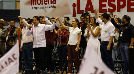 Morena tiene el objetivo de ganar lugares en el Congreso para impulsar la reforma al Poder Judicial. EL INFORMADOR/Archivo