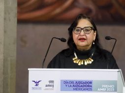 Al inaugurar el primer periodo de sesiones 2024, la Ministra Presidenta Norma Piña, adelantó que la Suprema Corte resolverá diversos asuntos relacionados con el caso Pegasus entre otros. SUN/ARCHIVO
