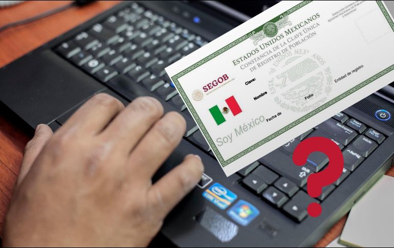En la mayoría de los trámites oficiales en México, las personas necesitan la Clave Única de Registro de Población. ESPECIAL / EL INFORMADOR