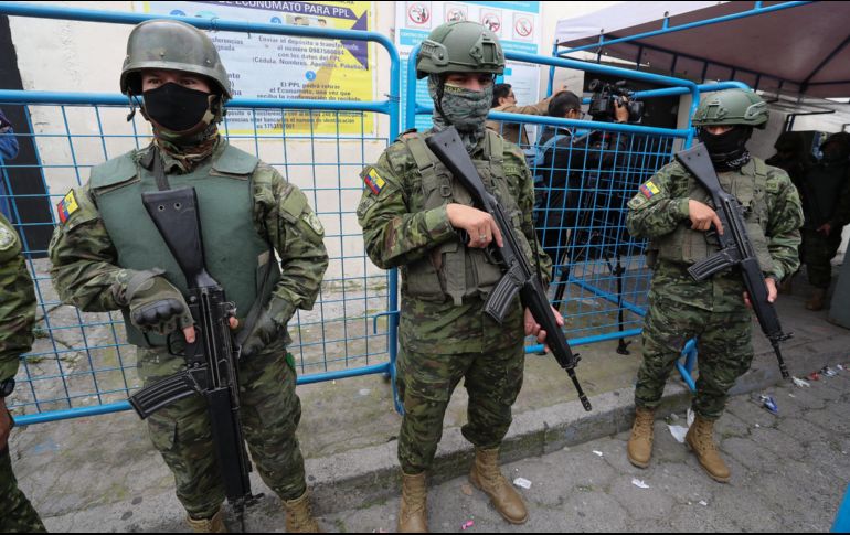 El presidente ecuatoriano declaró estado de excepción en el país. EFE/ESPECIAL