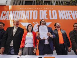 A través de un comunicado, Castañeda agradeció a la dirigencia del partido la invitación al registro de Álvarez para encabezar la precandidatura presidencial. CORTESÍA