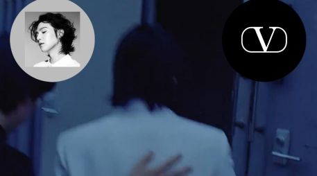 Este integrante de BTS será la imagen oficial de Valentino para su colección para hombres. ESPECIAL / X: @MaisonValentino