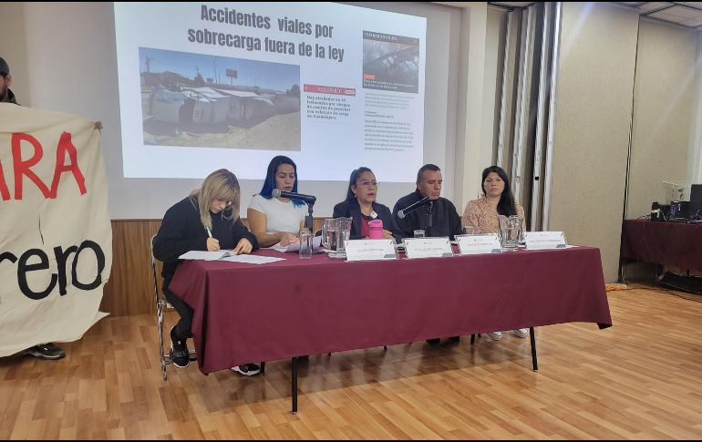 La legisladora morenista fue acompañada de la familia de Jorge Guerrero. EL INFORMADOR/M.HERNÁNDEZ