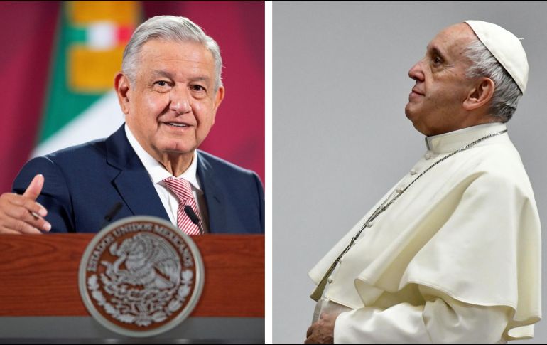 López Obrador recuerda que al Papa Francisco lo ha propuesto para buscar acuerdos y conciliación en los conflictos armados que hay en el mundo. EFE / AFP / ARCHIVO
