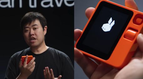 El Rabbit R1 fue uno de los productos más sorpresivos de la CES 2024. ESPECIAL / YouTube: rabbit