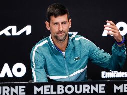 Novak Djokovic confía en hacer un gran torneo. Indica que su muñeca está bien luego de la recuperación física. EFE/M. Irham