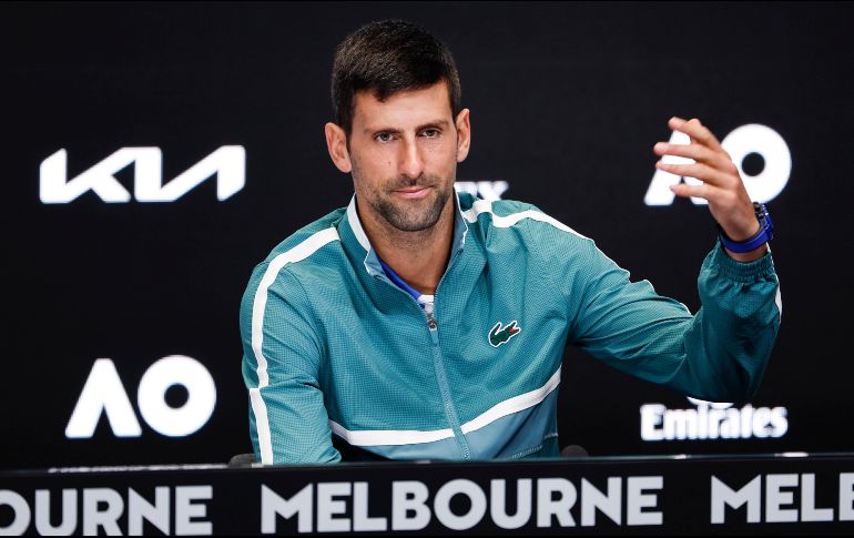Novak Djokovic confía en hacer un gran torneo. Indica que su muñeca está bien luego de la recuperación física. EFE/M. Irham