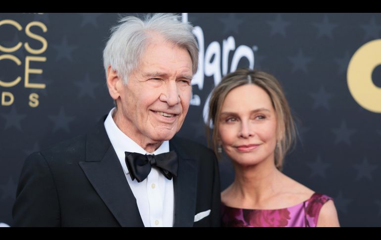 Harrison Ford es premiado por su trayectoria en los Critics Choice Awards 2024. EFE/ Allison Dinner
