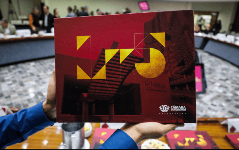 Presentacion del libro 135 aniversario Cámara de Comercio Guadalajara. EL INFORMADOR/A.NAVARRO
