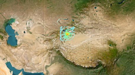 El temblor se sintió en India y Pakistán. ESPECIAL / USGS