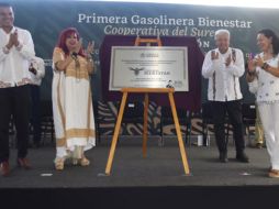 El viernes pasado, el presidente inauguró la primera Gasolinera del Bienestar. ESPECIAL / X: @GobiernoMX
