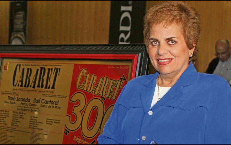 La productora de teatro trabajó con personalidades como John Malkovich. EL UNIVERSAL