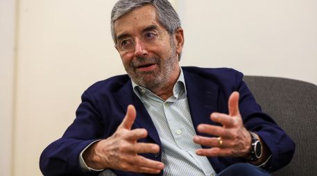 Juan Ramón de la Fuente explicó que la transformación de la nación deberá entrar en una etapa de consolidación. EL INFORMADOR / Arturo Navarro