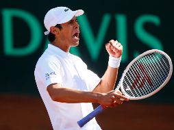 Rodrigo Pacheco emergió como héroe al derrotar a August Holmgren en un duro enfrentamiento. EFE/ F. Guasco.