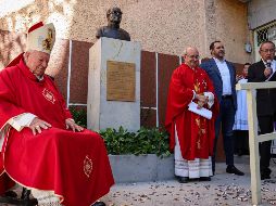 La misa fue ofrecida para todos los joyeros de la ciudad, sus familias y los hijos ausentes, la cual fue transmitida en vivo por María Visión y oficiada ante un templo abarrotado de creyentes. EL INFORMADOR / H. Figueroa