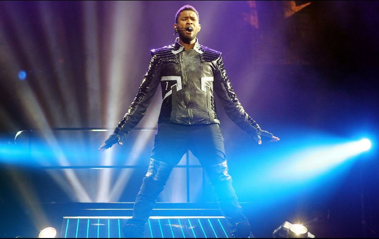 Esta no será la primera vez que Usher tendrá una presentación durante el medio tiempo. AFP / ARCHIVO