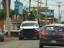 La semana pasada tres policías fueron acribillados en Abasolo, Comonfort y Yuriria. EFE / ARCHIVO