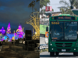 Debido al festival de GDLuz varias rutas de camiones suspenderán su servicio en el centro de Guadalajara. EL INFORMADOR/ ESPECIAL.