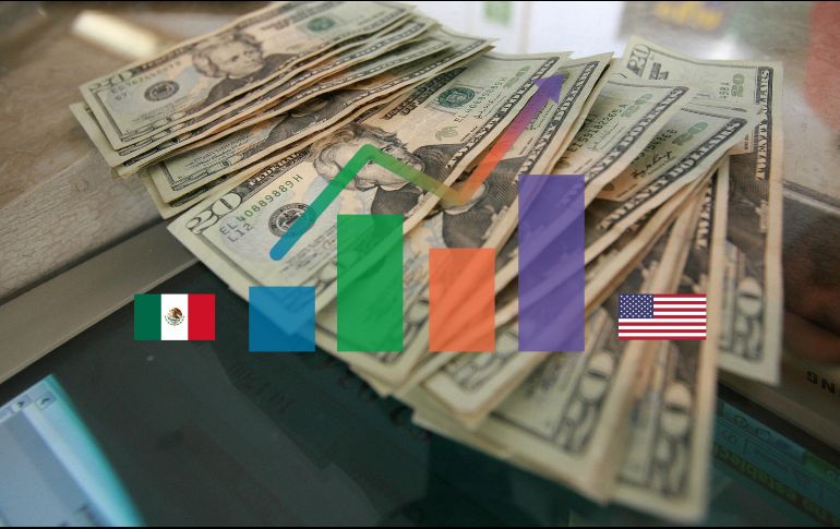 El peso mexicano cotiza en los mercados internacionales alrededor de los 18.05 pesos por dólar. EL INFORMADOR/ARCHIVO