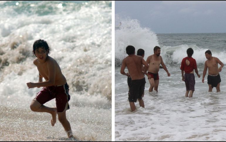 Autoridades solicitaron a quienes se encuentran vacacionando en la costa jalisciense evitar ingresar al mar. NTX / ARCHIVO