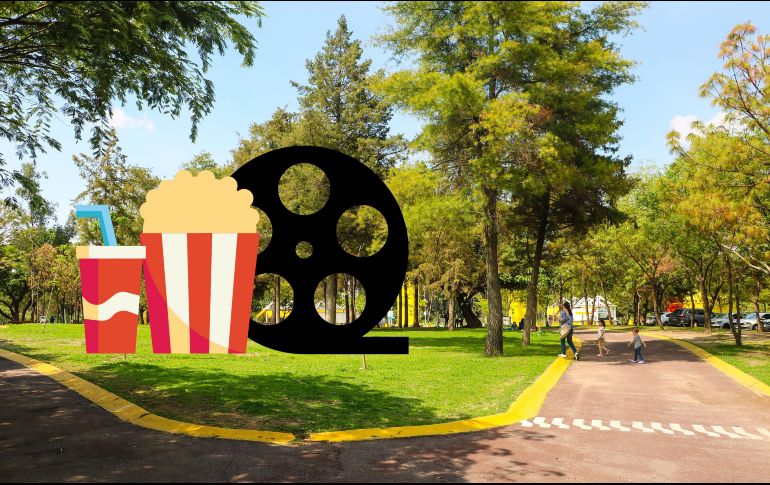 Esta es la cartelera de cine al aire libre disponible en los principales parques de la Zona Metropolitana de Guadalajara. EL INFORMADOR / ARCHIVO