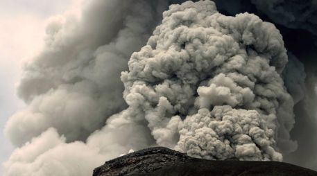 El volcán Popocatéptl continúa con actividad. NOTIMEX/ARCHIVO