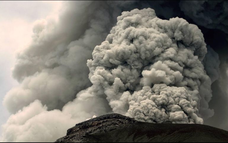 El volcán Popocatéptl continúa con actividad. NOTIMEX/ARCHIVO