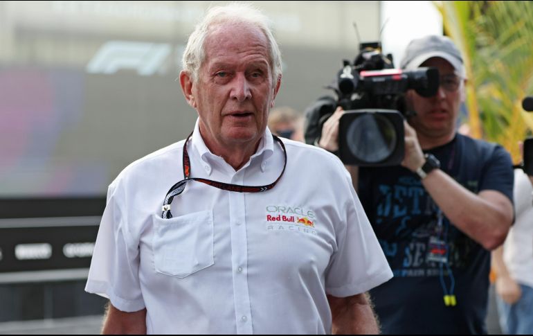 Pese a que el caso de Helmut Marko lleva pocas horas de investigación, el propio asesor de Red Bull reconoció que está en investigación y que podría ser suspendido de la escudería. EFE / A. Haider
