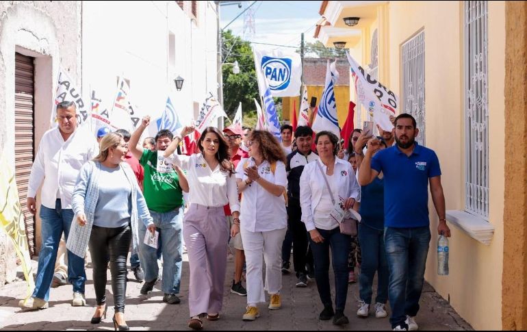 La candidata  criticó que el Gobierno del Estado no les da lo que se merecen a estos municipios. CORTESÍA.