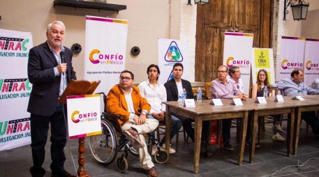 Al evento acudieron integrantes del Consejo Nacional de Confío en México, de la delegación de la agrupación en Jalisco y otras entidades de México. CORTESÍA.