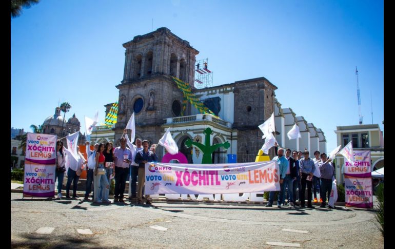 Continuarán con acciones encaminadas a impulsar las candidaturas de Xóchitl Gálvez para presidenta de la República y Pablo Lemus a Gobernador. ESPECIAL