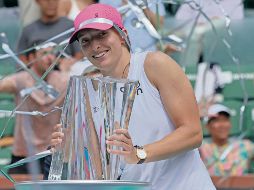 Iga Swiatek se confirma como la jugadora número uno del mundo. EFE