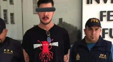 Dan Masciarelli, fue arrestado el 4 de enero por personal del departamento de la Interpol de la Policía Federal Argentina (PFA) en Buenos Aires. ESPECIAL