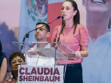 Claudia Sheinbaum llamó a la Ciudad de México a continuar con las buenas prácticas de la 4T. EL UNIVERSAL