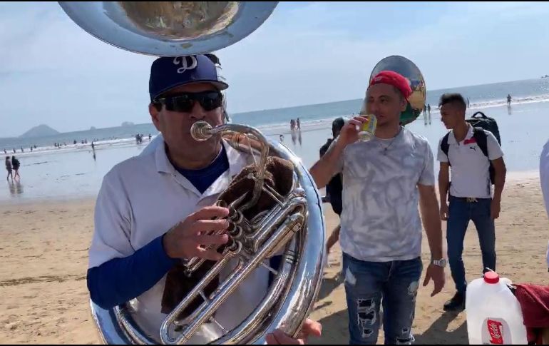 La banda es parte de la cultura local de Mazatlán. AFP/ ARCHIVO