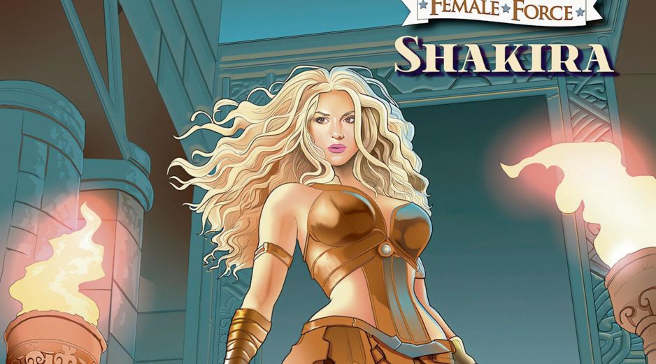 La empresa pionera en el mundo de los cómics TidalWave Comics, sumó a la cantante a la serie “Female Force”. EFE