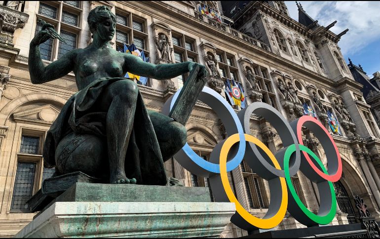 Quedan poco más de 100 días para que se inauguren los Juegos Olímpicos París 2024. AFP/ ARCHIVO.