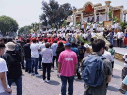Hoy Viernes Santo se lleva a cabo la representación de la sentencia de Jesús, el viacrucis y la crucifixión, esta última tiene lugar en el Cerro de la Estrella. SUN / F. Rojas