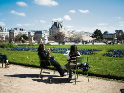El jardín de las Tullerías se encuentra entre el museo de Louvre y la plaza de la Concordia. AFP/J. Sebadelha