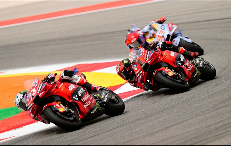 MotoGP escenificará 21 Grandes Premios en cuatro continentes en 2024. AP/J. Bretón