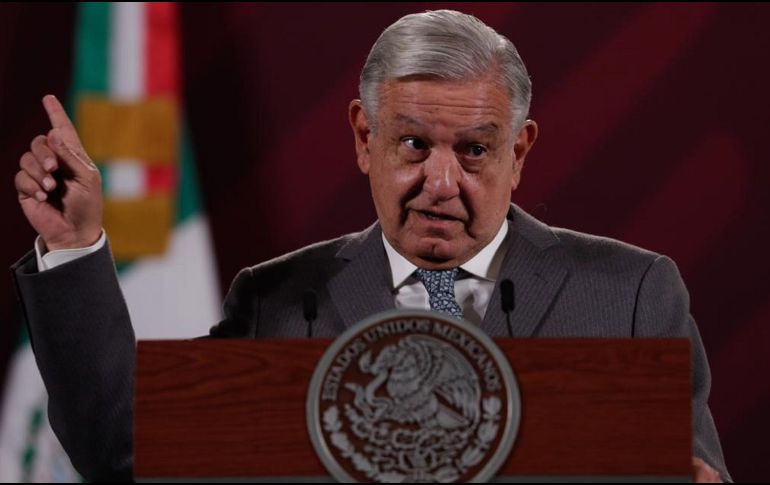 El Presidente López Obrador señala que en caso de haber pruebas, se presenten las denuncias a la Fiscalía. SUN / ARCHIVO