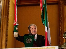 Andrés Manuel López Obrador dice que su último Grito de Independencia como mandatario será una celebración especial en el Zócalo de la Ciudad de México. SUN / ARCHIVO