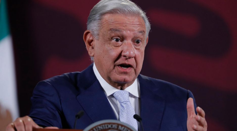 López Obrador señala que se llevará a cabo en Valle de Bravo, del 10 al 17 de agosto de 2024. EFE/M. Guzmán