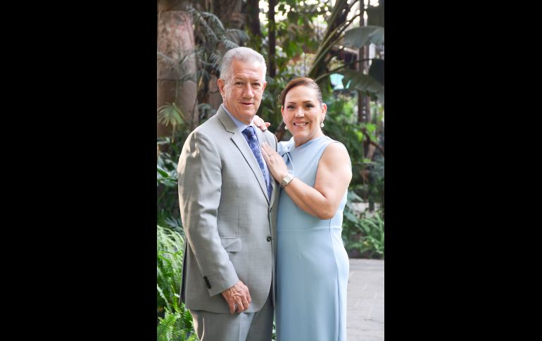 José Lus Villaseñor y Claudia de Villaseñor. GENTE BIEN JALISCO/ Marifer Rached