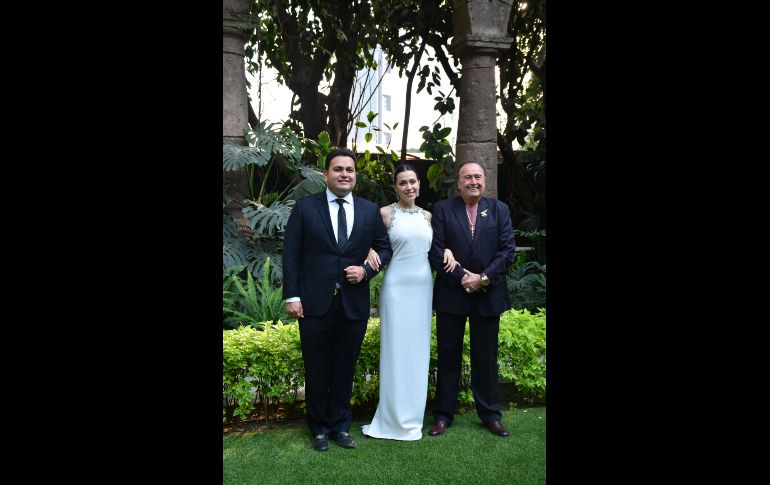 Jacobo Michel, Marifer Michel y Enrique Michel. GENTE BIEN JALISCO/ Marifer Rached