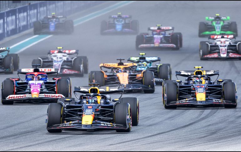 La carrera del Gran Premio de Miami en el Gran Circo de la Fórmula 1 vivirá su momento de máxima tensión. EFE/ C. HERRERA-ULASHKEVICH