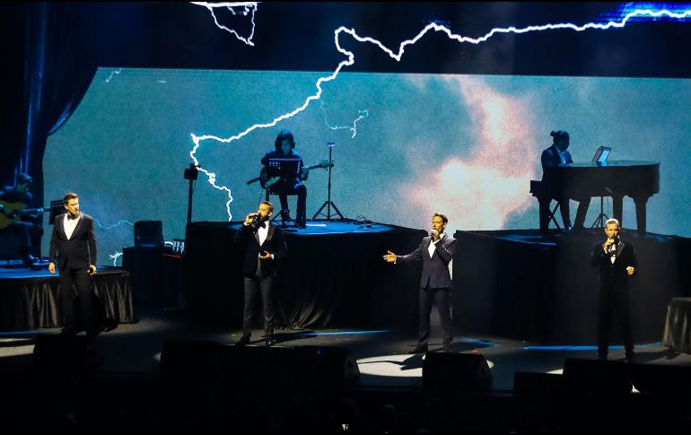 Il Divo celebra dos decadas en el Telmex. EL INFORMADOR/A. Navarro